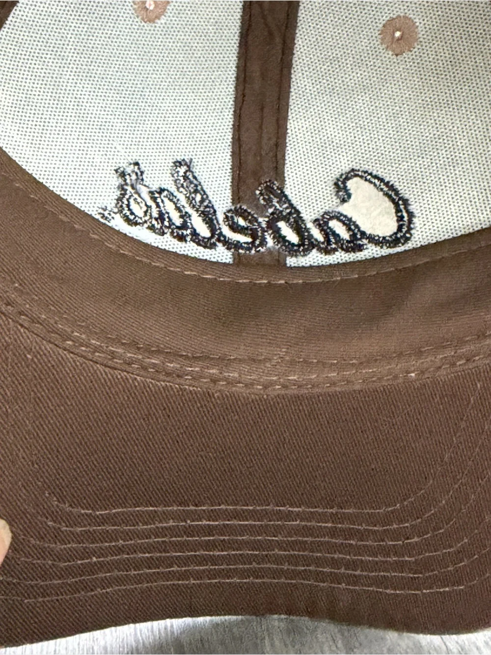Cabela's Camouflage Baseball Cap in Green and Brown OSFM